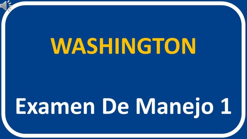 licencia de conducir washington